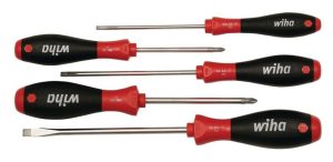 SoftFinish Slotted & Phillips Screwdriver Set 5pc | Tool Sets Hand Tools Screwdrivers