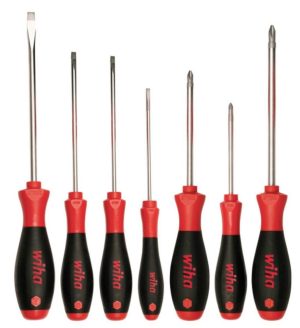 SoftFinish Slotted & Phillips Screwdriver Set 7pc | Screwdrivers Hand Tools Screwdrivers