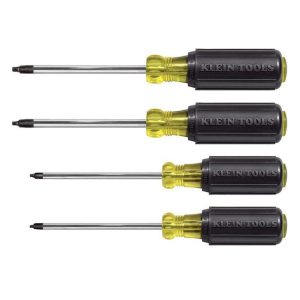 Square Recess Screwdriver Set 4 Pc | Screwdrivers Hand Tools Screwdrivers