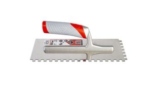 Stainless Steel Notched Trowel | Masonry, Concrete & Tile Tools Hand Tools Masonry, Concrete & Tile Tools