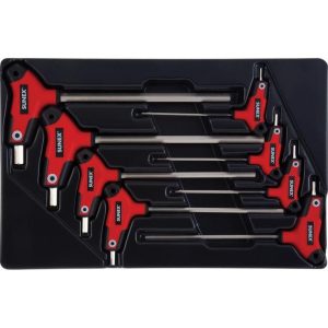 T Handle, Hex, Metric Hex Key Set 8 Piece | Hex Keys Hand Tools Hex Keys