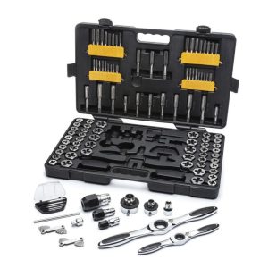 Tap and Die Drive Tool Set 114 pc. SAE/Metric Large Ratcheting | Hand Ratchets Hand Ratchets Hand Ratchets