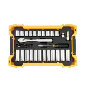 TOUGHSYSTEM Mechanics Tool Set 3/8in 1/2in Drive 85pc | Tool Sets Hand Tools Silver