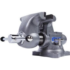 Tradesman 6-1/2 Round Channel Vise with Swivel Base | Vises & Anvils Hand Tools Gray