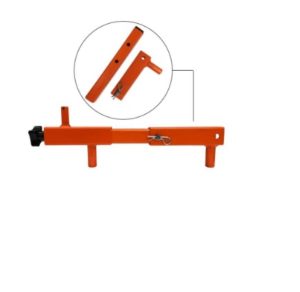 Universal Adjustable Gripper with Tailpiece | Wrecking Pry Bars Hand Tools Orange