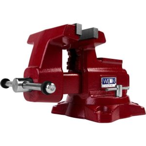 Utility HD Bench Vise | Vises & Anvils Hand Tools Red