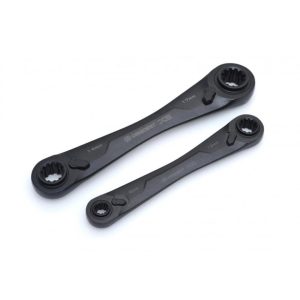 X6 4-In-1 Ratcheting Wrench Set 2 pc. | Tool Sets Hand Tools Black