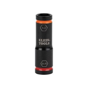 Flip Impact Socket 9/16in X 1/2in | Sockets & Socket Sets Hand Tools Black