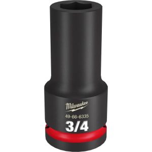 SHOCKWAVE Impact Duty Socket 3/4in Drive 3/4in Deep 6 Point | Sockets & Socket Sets Hand Tools Black