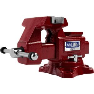 Utility Bench Vise | Vises & Anvils Hand Tools Red