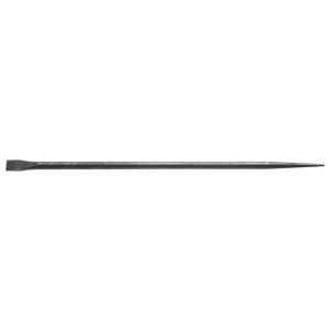 30in Round Bar Straight Chisel-End | Wrecking Pry Bars Hand Tools Black